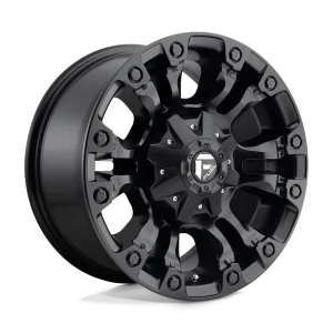 Fuel – D560 VAPOR – Black – 15″x8″ -16mm – All weather Wheels – D56015800437